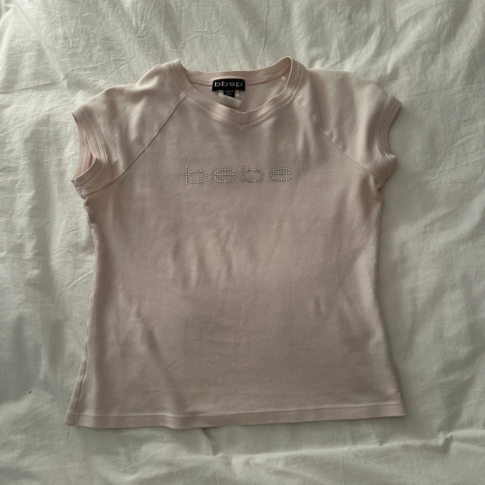 Light pink Bebe tee